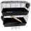 Actiaspet Indoor Two Storey Rabbit Hutch in Black 6