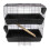 Actiaspet Indoor Two Storey Rabbit Hutch in Black 7