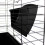 Actiaspet Indoor Two Storey Rabbit Hutch in Black 9