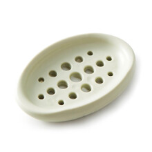 Silicone Soap Dish with Fast Drainage and NonSlip Base for Bathroom Kitchen and Shower Use