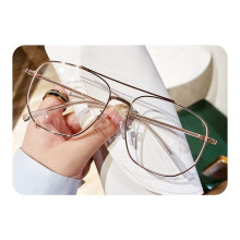 Rose Gold Aviator Blue Light Blocking Reading Glasses +3.50, HD Clarity Lenses, Anti Glare Metal Frame