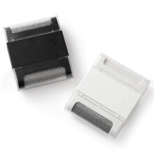 2 PCS Double Head Lint Remover Fabric Shaver Brush, Dual Cleaning Heads for Clothes and Bedding (Black White)