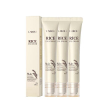 (3PCS)1-5x Rice Raw Pulp Eye Cream, Rice Eye Cream, Anti-Aging Wrinkle Eye Cream, Remove Dark Circles Make Refreshing Texture, Moisturising