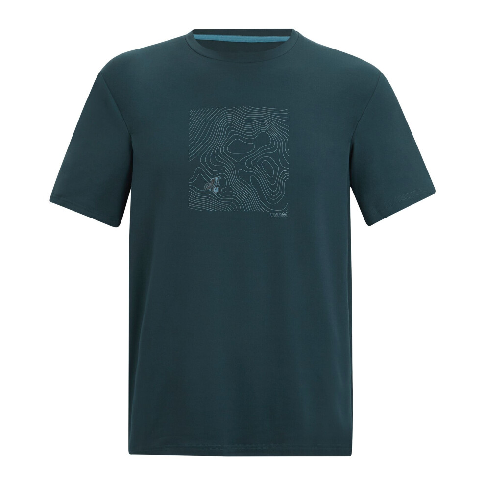 Regatta (Xxl, Night Sky) Mens Fingal Sunset Stretch T-Shirt