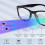 Blue Light Blocking Reading Glasses for Men 1.0x, Titanium Frameless Computer Readers in Silver 2