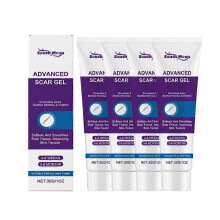 (4PCS)1-5PCS Advanced Scar Gel - Silicone Scar Gel - Scar Cream for Scars, C-Section, Stretch Marks, Acne, Burns, Keloids, Old & New Scars