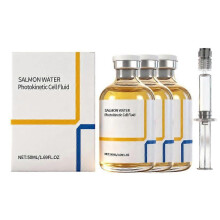 (3PCS)1-5x Salmon Anti-Wrinkle Serum, Salmon Serum Ampoule, Enhance Barrier Function for Face and Body, One Drop Daily Reduces The Signs of Aging