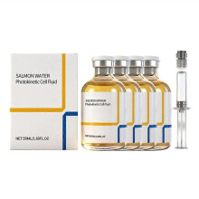 (4PCS)1-5x Salmon Anti-Wrinkle Serum, Salmon Serum Ampoule, Enhance Barrier Function for Face and Body, One Drop Daily Reduces The Signs of Aging