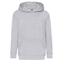 (12-13 Years, Heather Grey) Fruit of the Loom Childrens/Kids Classic 260 Hoodie