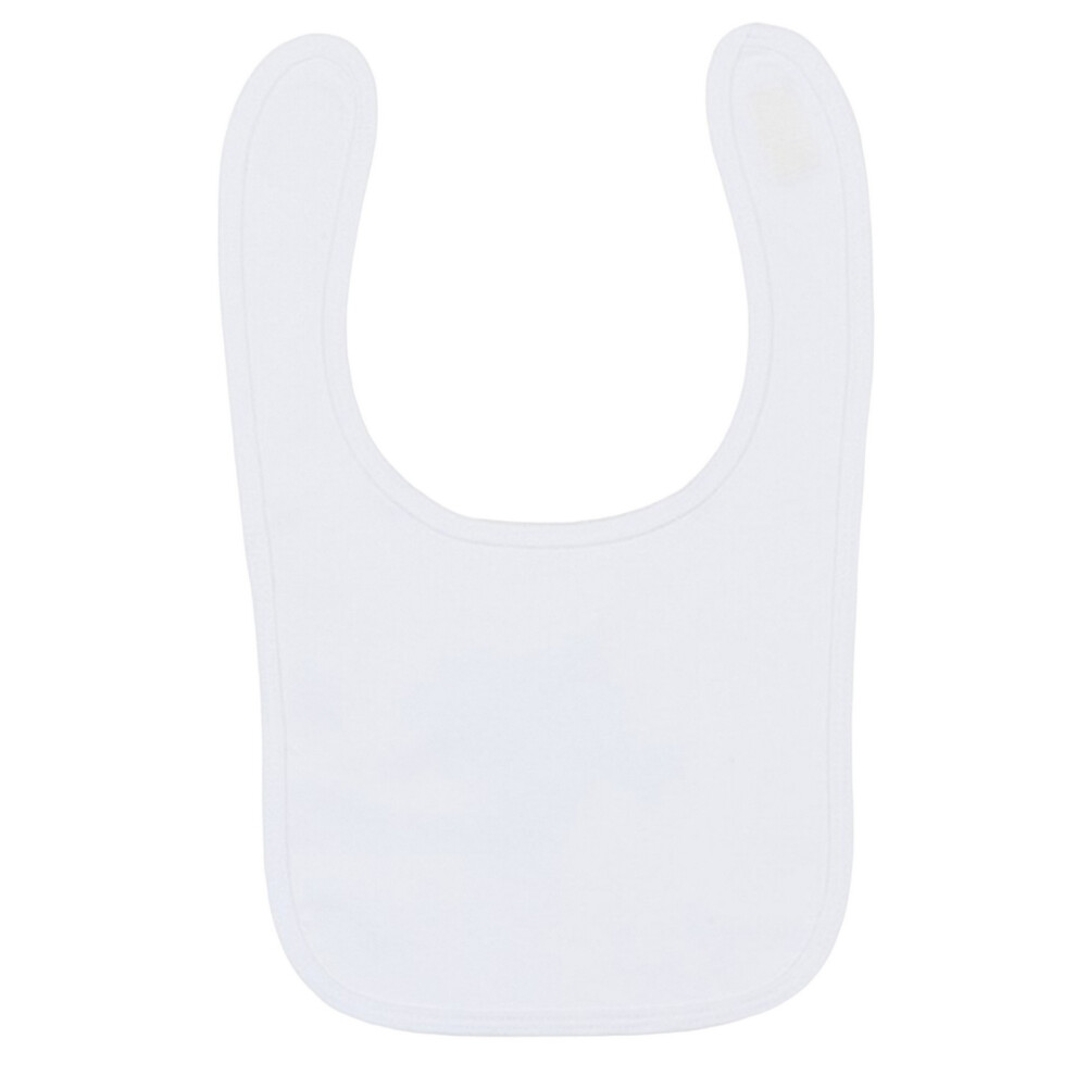 Larkwood Unisex White Bib In - Image 3