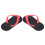 2pcs Flip Flop Silicone Teether Black Teething Toy 2