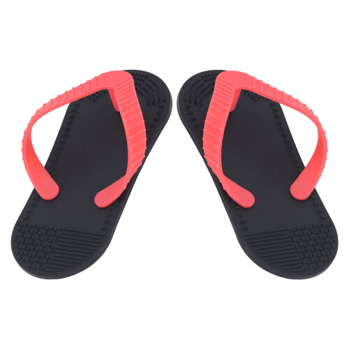 2pcs Flip Flop Silicone Teether Black Teething Toy 2