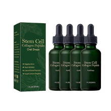 (4PCS)1-5x Stem Cell Collagen Peptide Drops Anti-Aging Lift Firm Sagging Skin Reduce Wrinkles