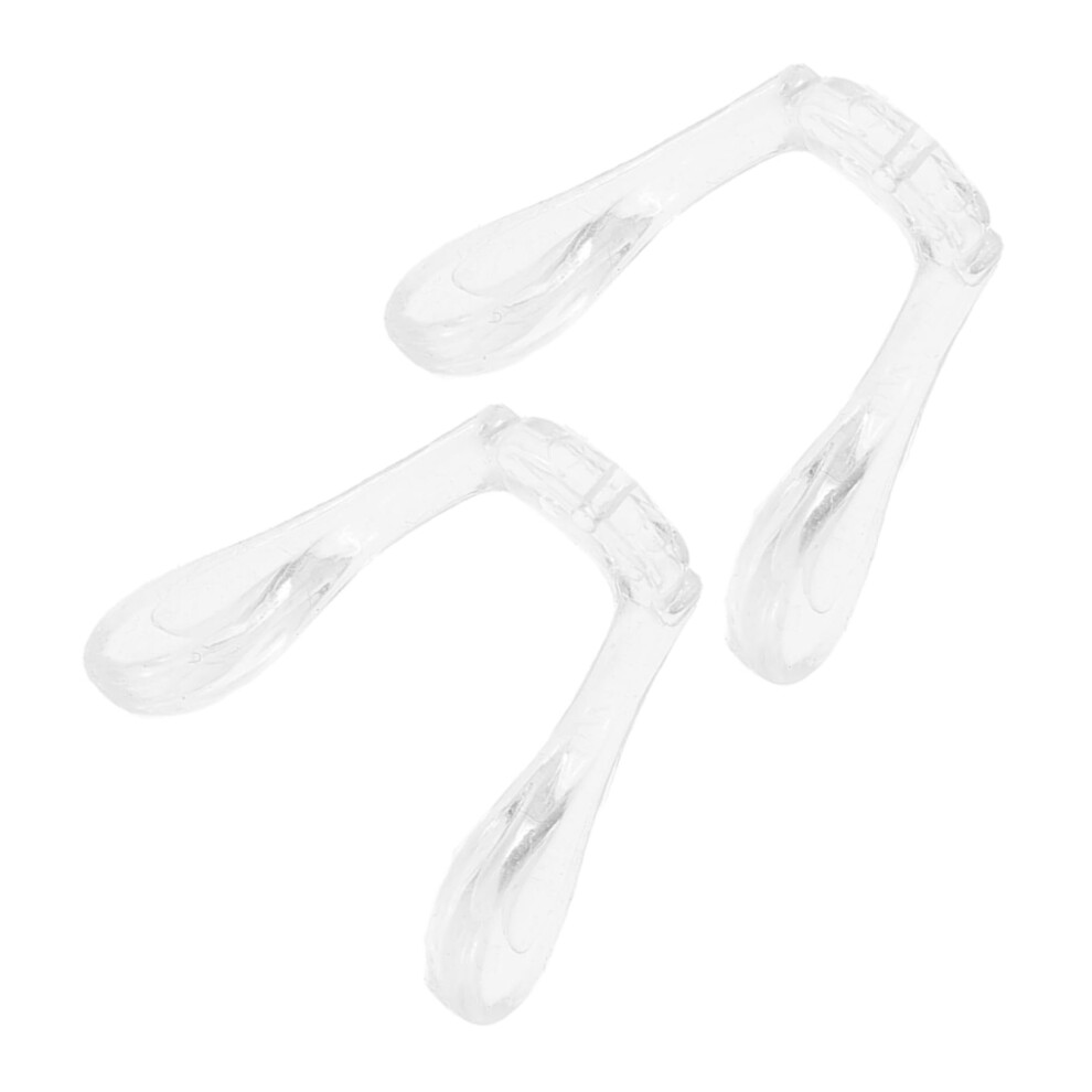 2pcs Silicone Nose Pads for Glasses Replacement, Soft AntiSlip Comfortable Eyeglass Pads