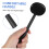 2 Sets Plastic Eye Occluder for Vision Test Black Eye Patch with Ergonomic Handle Reusable 4