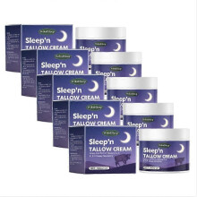 (5PCS)1-5x Hydrating Butter Sleep Night Cream - Nourishing, Moisturizing, Brightening, Anti-Wrinkle Skin Care