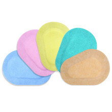 Eye Patches for Adults and Kids 160Pcs Colorful Breathable Fabric Adhesive Patches for Lazy Eye Care