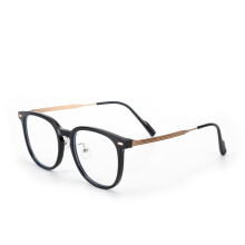 Oversized Blue Light Blocking Reading Glasses for Women and Men, Anti Eye Strain Non Prescription +0.00 Black Frame