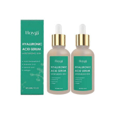 (2PCS)1-3x Hyaluronic Acid Serum for Skin, Anti-Aging Wrinkle Reducing Serum Intense Hydration Moisture, Non greasy Paraben Free