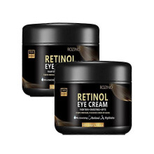 (2PCS)1-5x Men's Eye Cream, Rapid Wrinkle Repair Eye Cream for Dark Circles, Daily Anti-Aging Under Eye Cream Eye Bags Treatment Serum