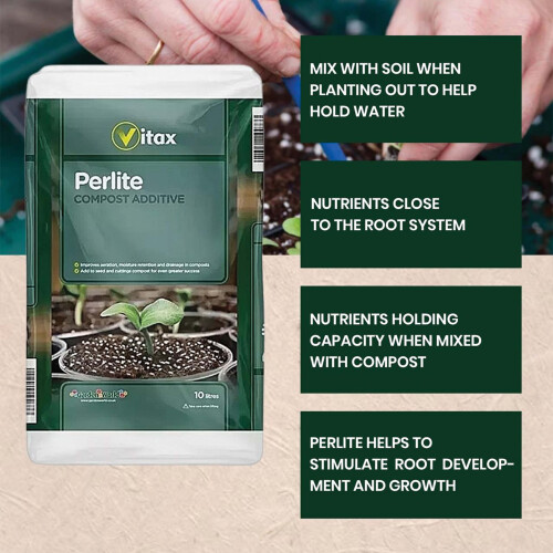 Vitax Vitax Perlite 10L Compost Soil Additive 2