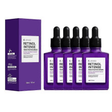 (5PCS)1-5x Retinol Intense Reactivating Serum, Retinol Serum For Face - Resurfacing Retinol Serum, Barrier Serum For Anti-Aging & Wrinkle Reduction