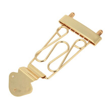 Chrome Guitar Bridge Saddles Tailpiece for 335 Guitar Hard Tail Bridge Upgrade