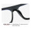 Blue Light Blocking Reading Glasses +1.50 Oversized Designer Black Frame for Computer and Office Use 5