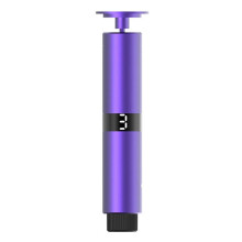 (Purple) Electric Foot Callus Remove Cordless Pedicure Machine for Women Men