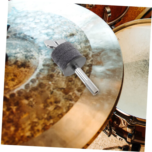 Cymbal Stacker for Drum Set, Durable Metal Mount Adapter for Hi Hat and Microphone Stand 2