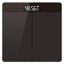 USB Rechargeable Digital Bathroom Scale with Accurate Smart Sensors, LCD Display and AntiSlip Platform