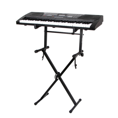 2 Tier Keyboard Stand Accessory with Adjustable Second Level Rack and Stable DualLevel Support 1