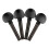 Black Wooden Violin Tuning Peg Set 3/4 Size, Durable Construction for Precise Tuning Control 1
