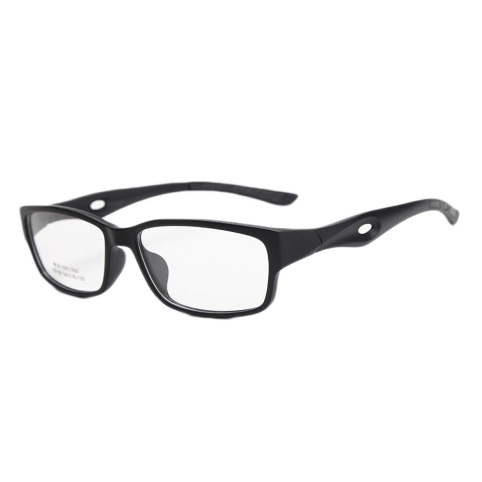 +3.5x Reading Glasses Black TR90 Sport Style Frame Clear Vision Lightweight Comfortable Fit