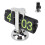 Single Foot Flip Clock 12h, 16x21x10cm, Green 3