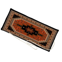 Sac de rangement unique en tissu de lin décoré de motifs persans