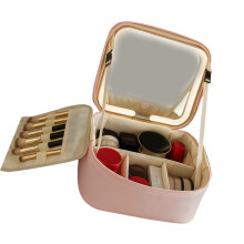 Planificateur de beauté moderne avec intérieur spacieux-Rose 1