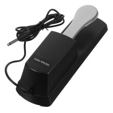 Electric Piano Sustain Pedal Set, Durable Metal Keyboard Damper Pedal with NonSlip Base for Digital Piano
