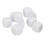 20 Pcs DIY Sticker Dice 16x16x16mm White/Black 7