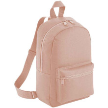 (One Size, Peach) Bagbase Essential Fashion Mini Backpack