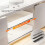 Extendable Sink Area Storage Rack Plastic Cabinet Shelf No-2 7