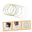 Color Coded Acoustic Guitar Strings Set 6 String Steel Acoustic Guitar Replacement Pack 5
