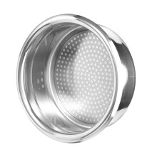 Espresso Filter Basket 53mm 18g Double Layer 304 Stainless Steel for Enhanced Crema and Uniform Flow