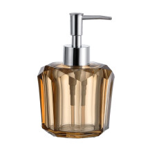 Modern Bathroom Soap Dispenser and Lotion Dispenser with Reliable Stainless Pump, Refillable Decorative Bottle