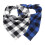 Κλασικό μαντήλι Buffalo Plaid PetTriangle με σαλιάρες, κόκκινο, πράσινο, καρό για σκύλους 1