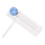 (Blue)Manual Paper Trimmer Press-type Scrapbook Cutter for Postcard 1