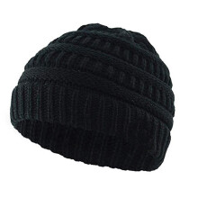 Căciulă de iarnă pentru copii mici, tricotată cu cablu, Beanie, groasă, căciulă moale, caldă, compatibilă cu copii