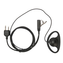 Kit de vigilância em material PU de alta resistência para uso confiável em rádios bidirecionais.