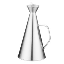 Moderne Ausgieß- und Tropfflasche im japanischen Jigger-Stil, abgerundeter Rand für gleichmäßiges Ausgießen, hochwertige Optik für ein elega