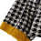Kinderschal Herbst Winter neuer Schachbrett-Strickschal 2